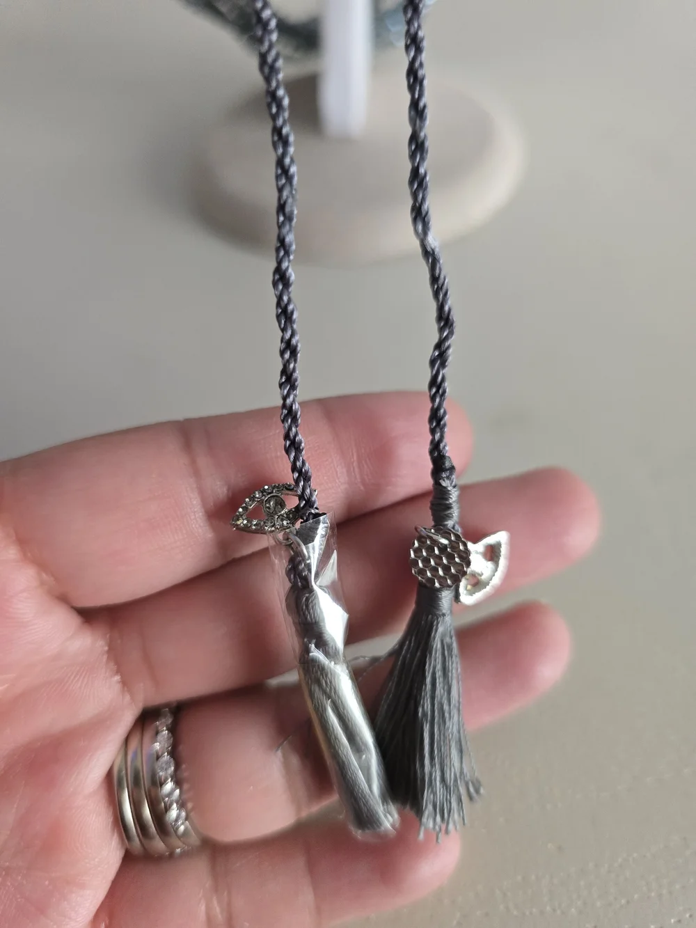 Multi-Strand Faceted Bead Necklace